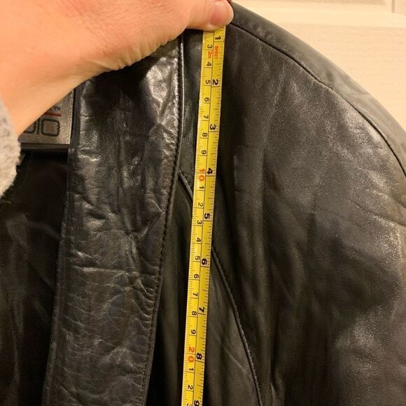 Vintage Pelle Studio Soft Leather Trench Coat by Wilson Leather - Picture 3 of 12